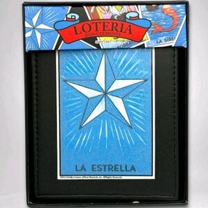 Loteria La Estrella Star Card Print Wallet
